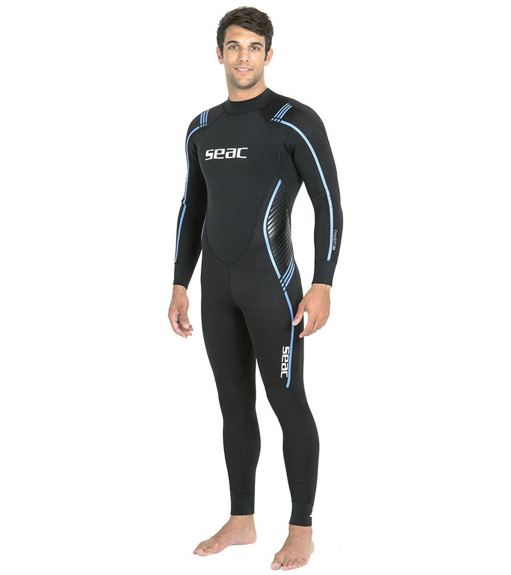 Seac USA Men's 3.5 mm Libera Yamamoto Neoprene Full Wetsuit at