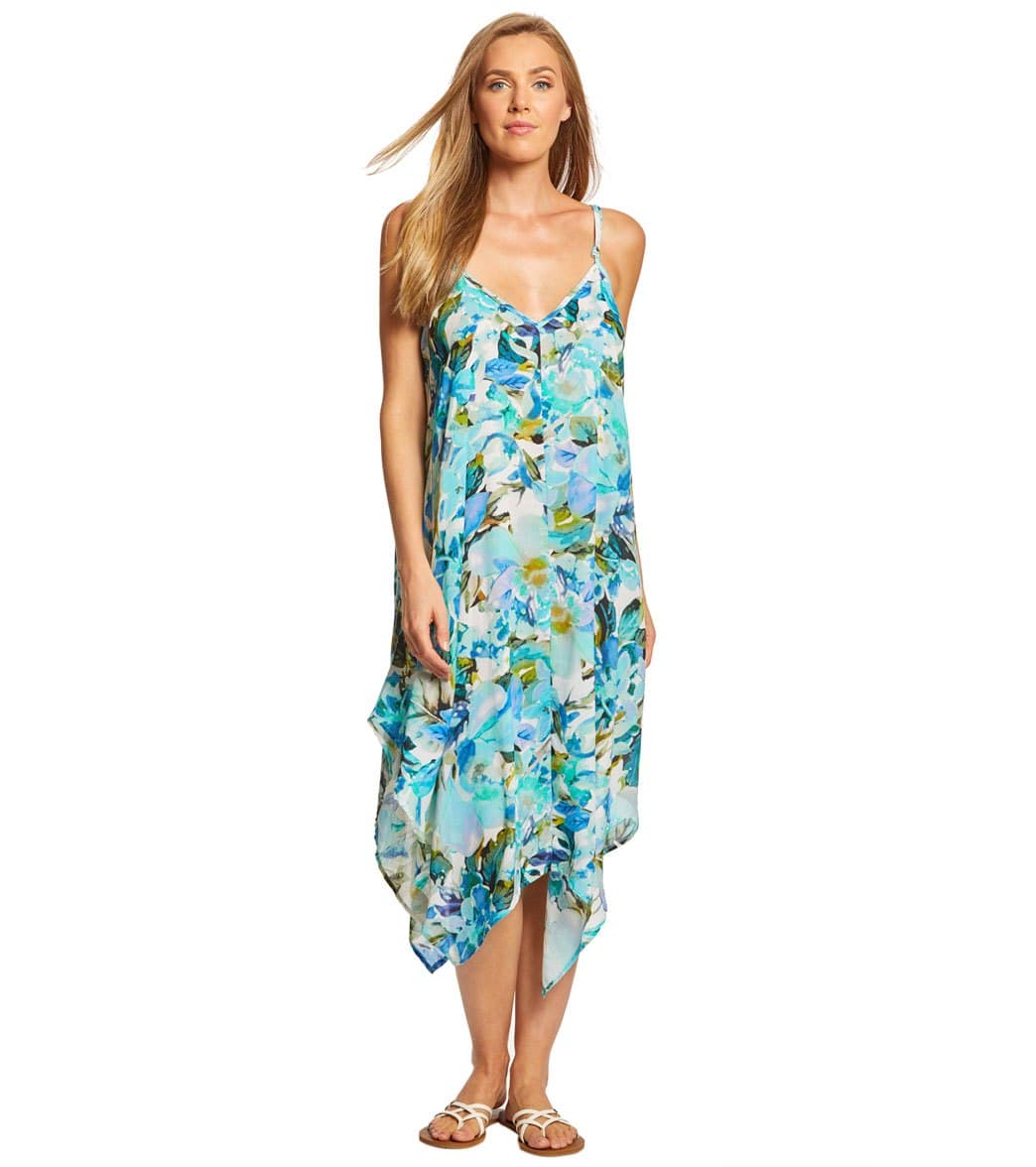 La Blanca Painted Love Lingerie Maxi Dress at SwimOutlet.com - Free Shipping