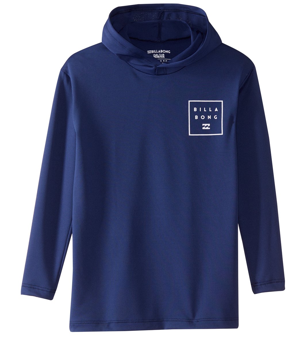 boys hooded rash guard