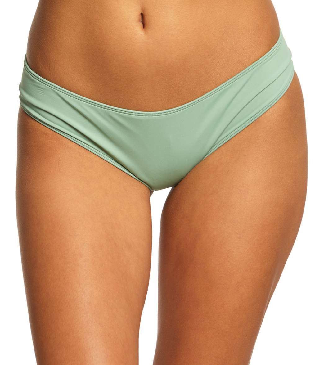 O'neill Women's Salt Water Solids Hipster Swimsuit Bottom - Green X-Small Elastane/Polyamide - Swimoutlet.com
