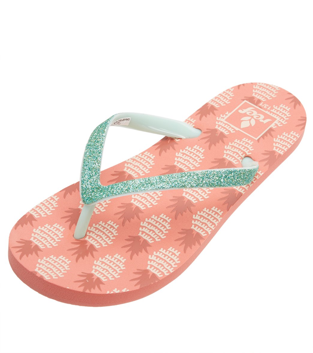Reef Girls' Stargazer Prints Flip Flop (Little Kid, Big Kid) at SwimOutlet.com