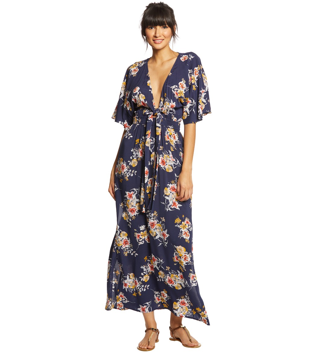 Seafolly Midsummer Florals Maxi Dress at SwimOutlet.com - Free Shipping