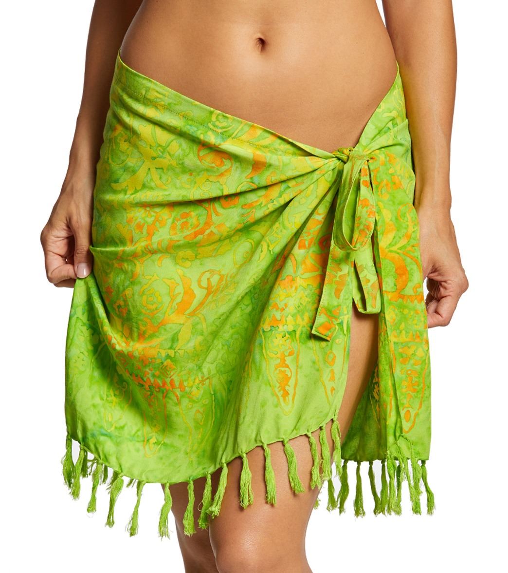 Batik Bali Lime Mini Sarong at