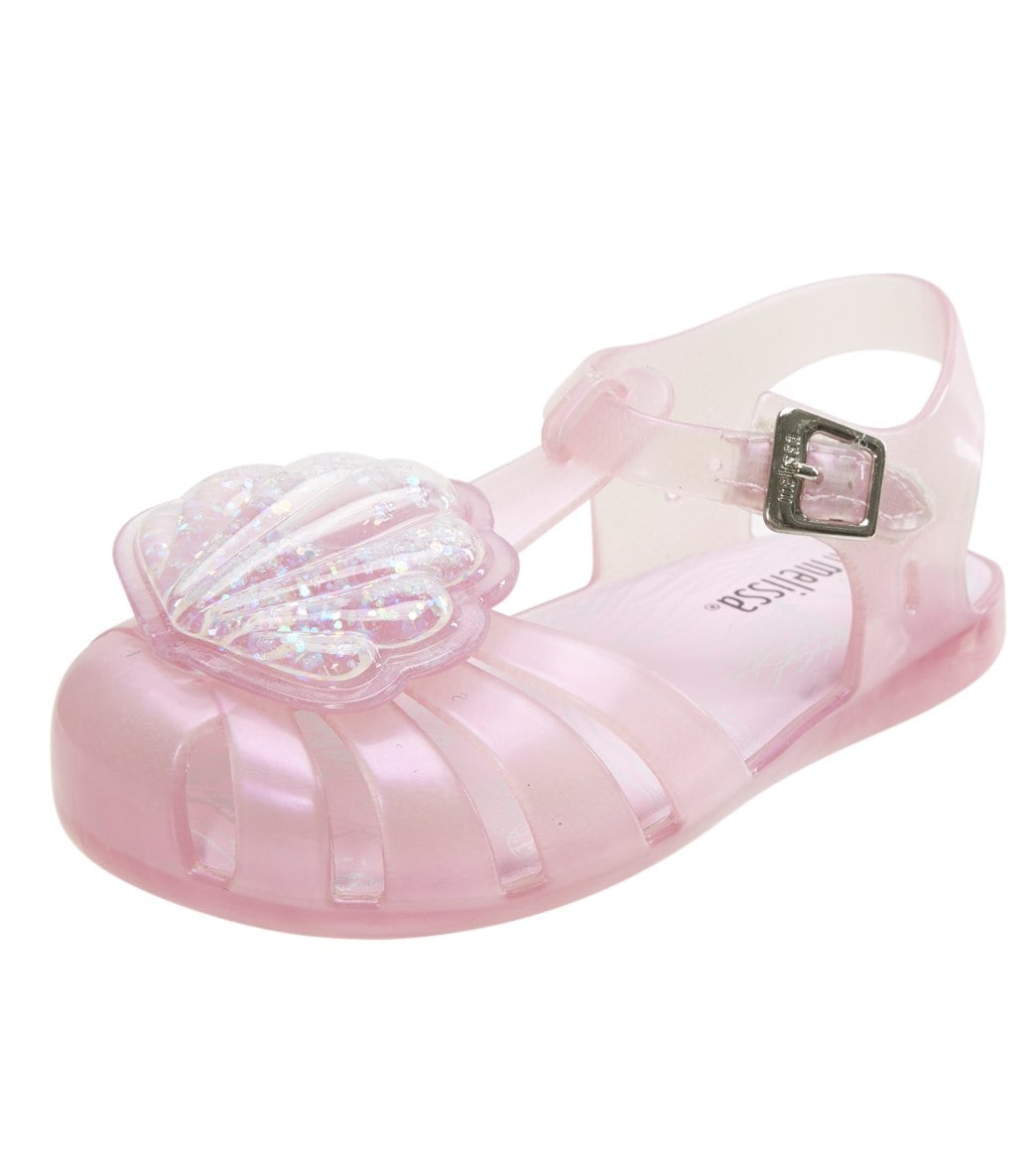Mel By Melissa Girls' Aranha Xii Sandals - Pink Laven 5 12-18 Months - Swimoutlet.com