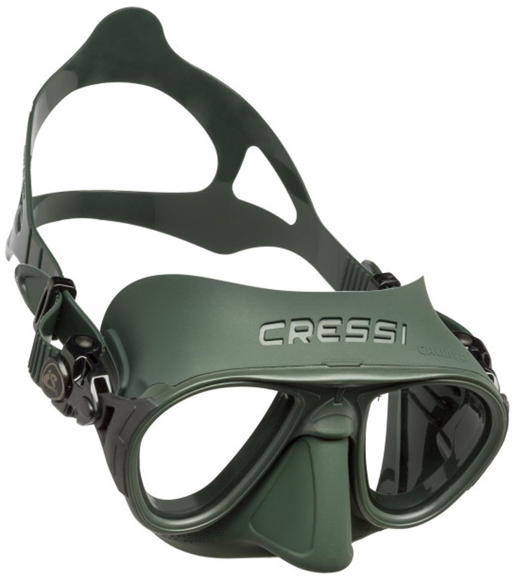 Cressi Calibro Anti Fog Scuba Mask - Green - Swimoutlet.com