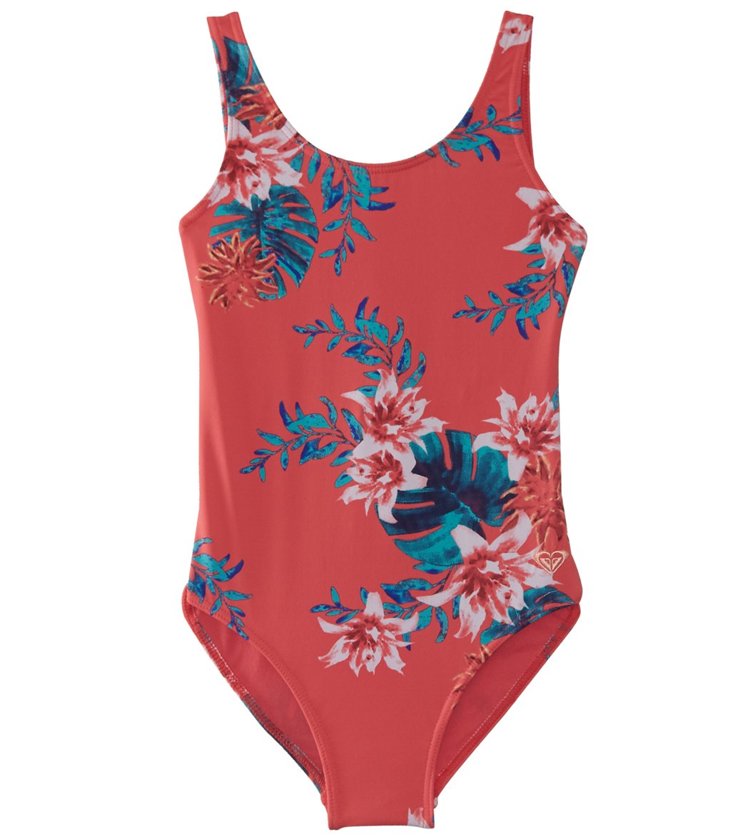 Roxy Girls' Roxy Day Dream One Piece Swimsuit (Big Kid) at SwimOutlet ...