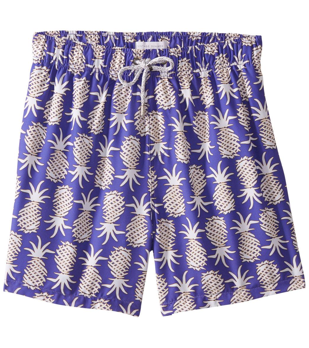 pineapple swimming trunks