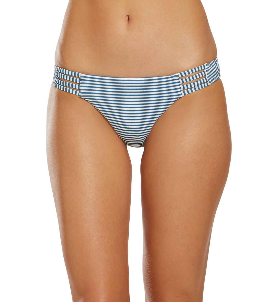 Billabong Women's Sea Rinse Tropic Bikini Bottom - Bright Indigo Xl Elastane/Polyamide - Swimoutlet.com