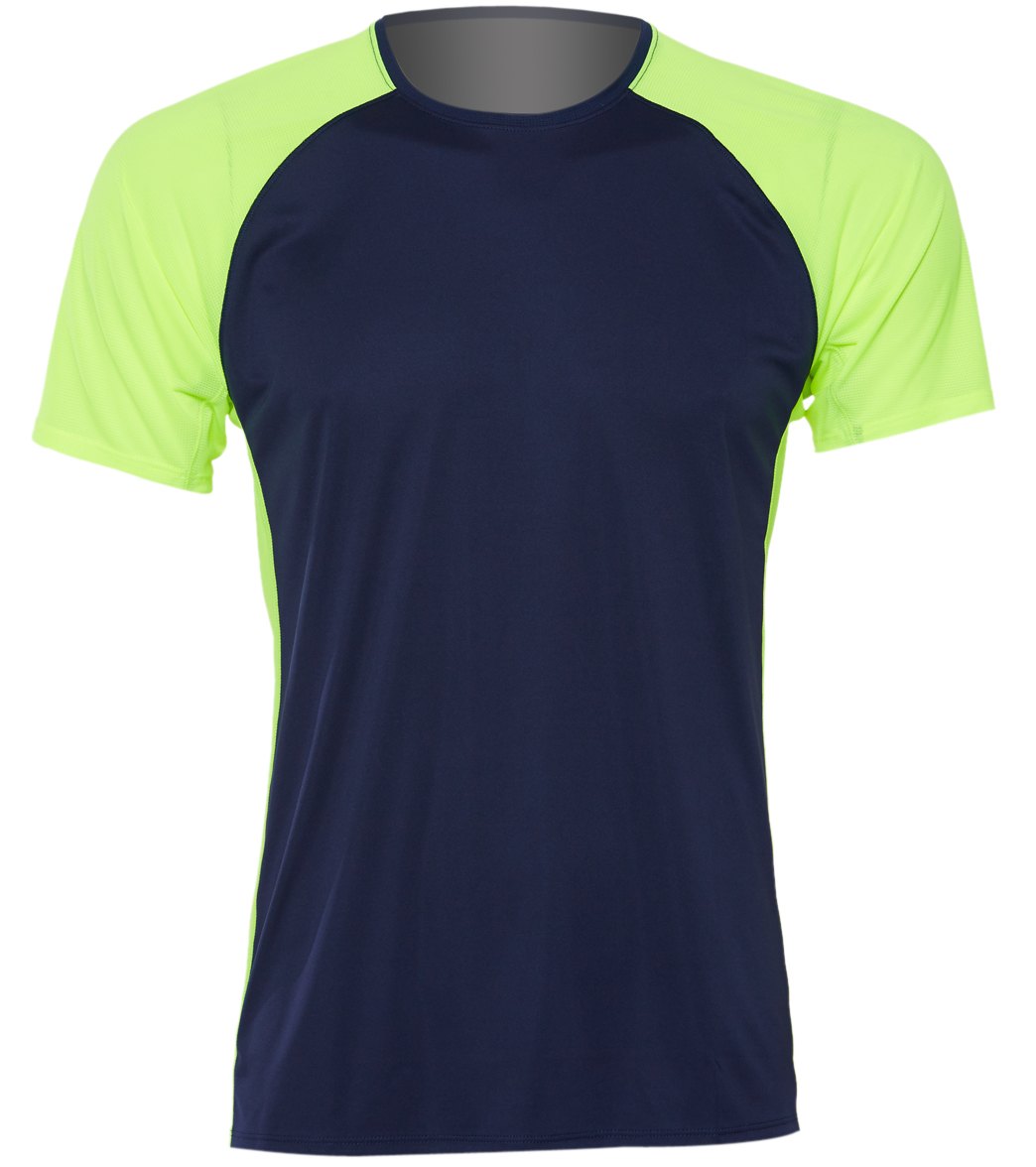 Brooks Men's Stealth Singlet Shirt - Nightlife/Navy Small Polyester - Swimoutlet.com