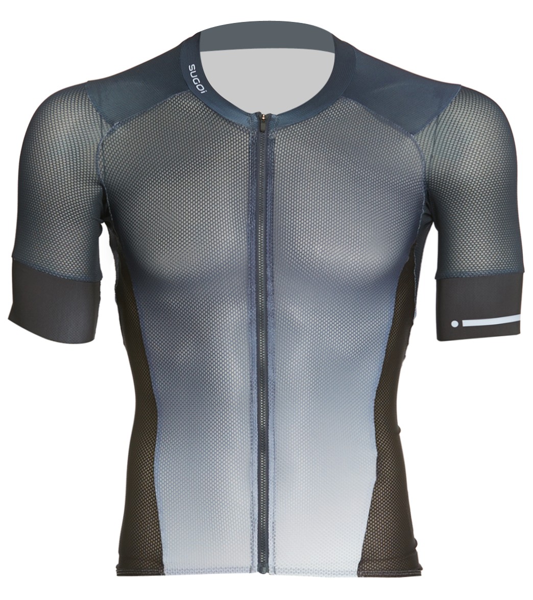 Sugoi Men's Rs Climbers Cycling Jersey - Deep Navy Gradient Large - Swimoutlet.com