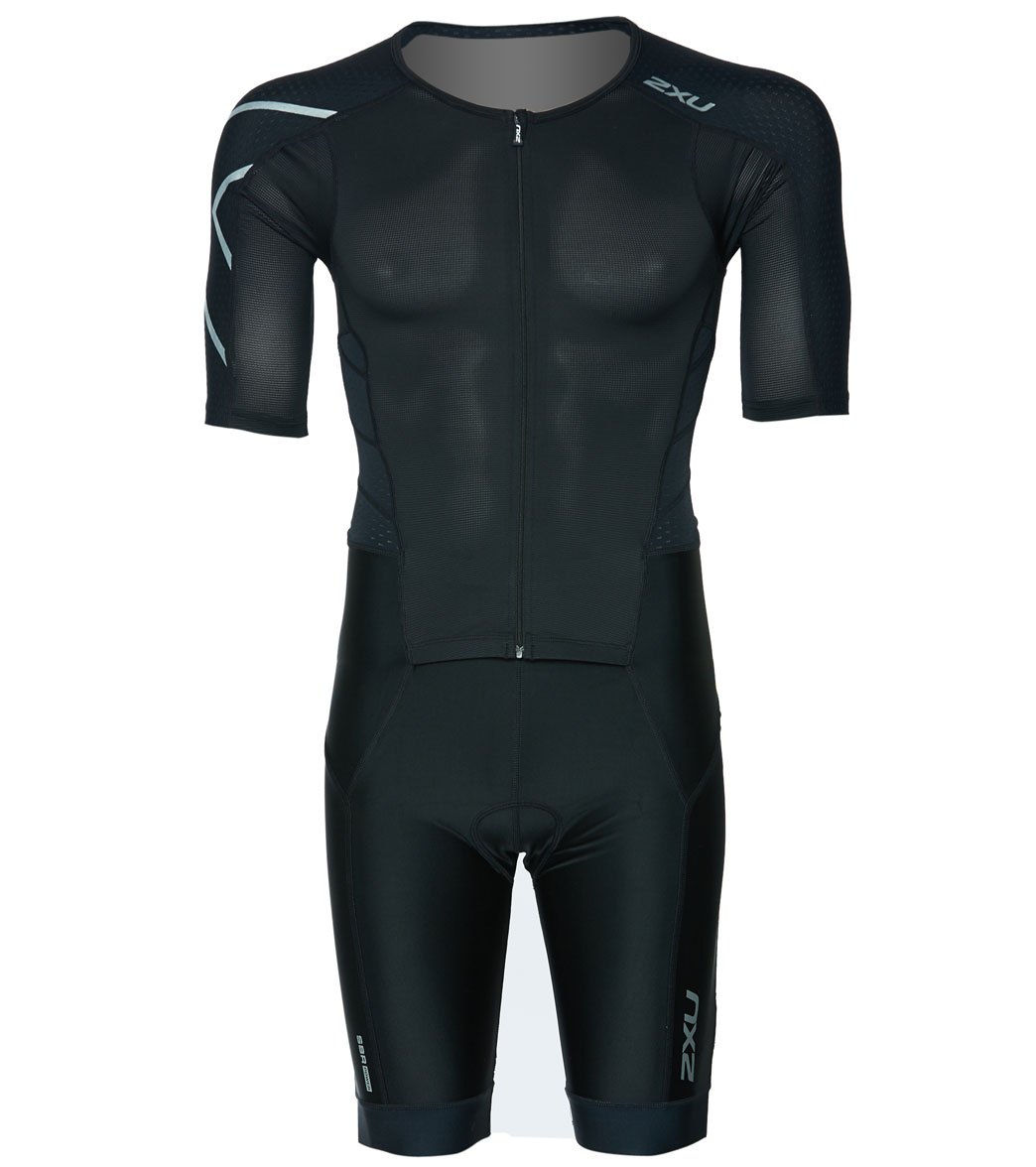 2XU Men's Perform Full Zip Sleeved Tri Suit at Free Shipping