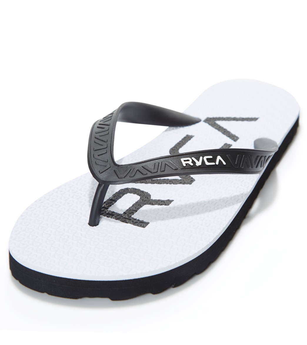 rvca flip flops