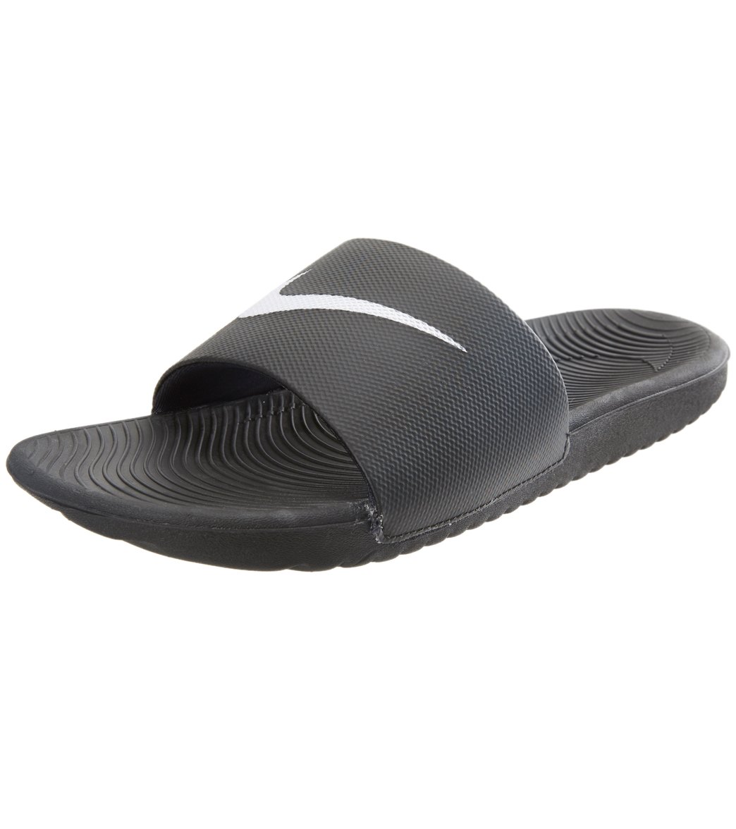 Nike Men's Kawa Slides Sandals - Black 13 - Swimoutlet.com
