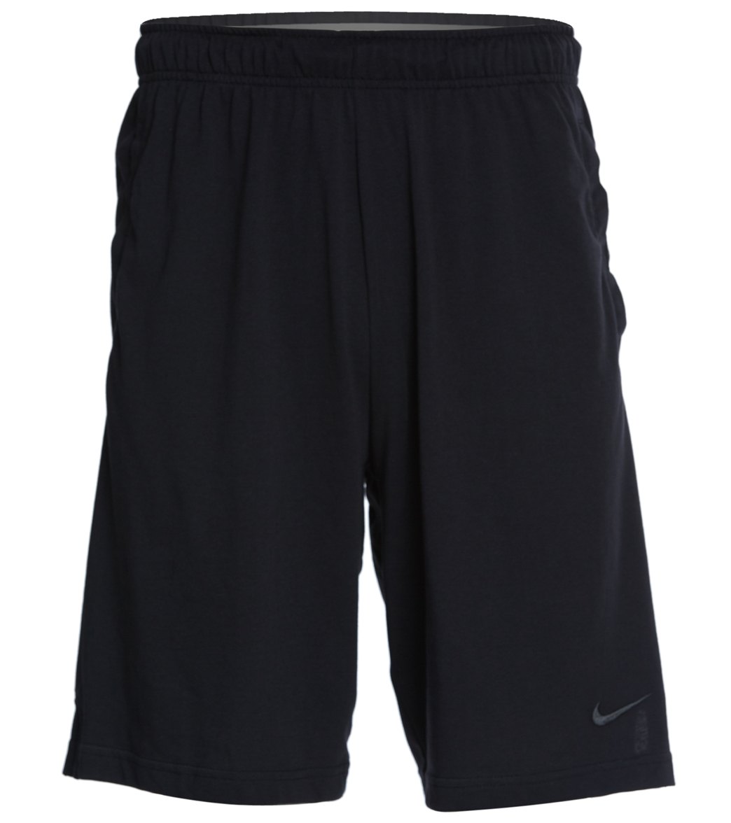 Nike Men's Training Short - Black Small Size Small Cotton/Polyester - Swimoutlet.com