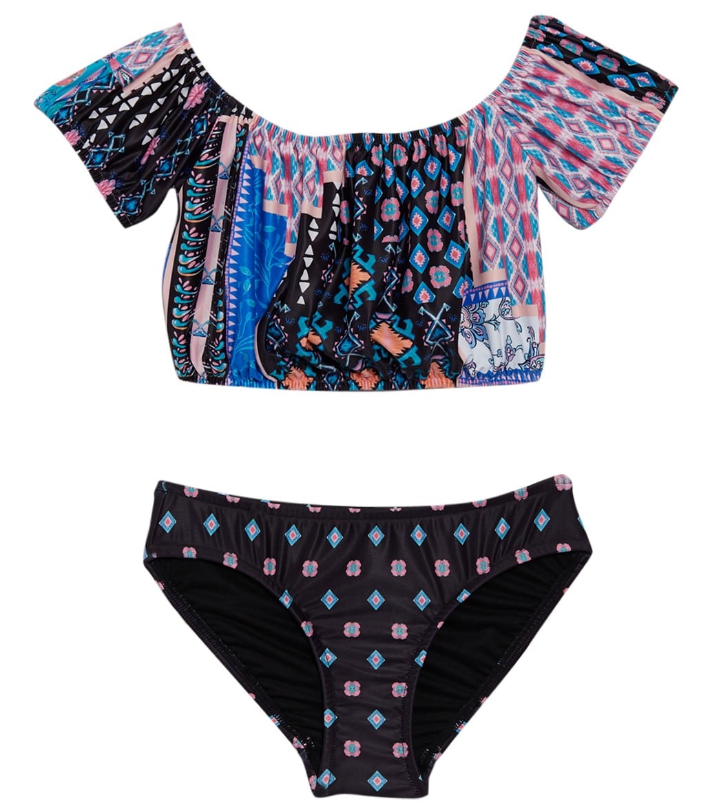 ladies blouson swimwear