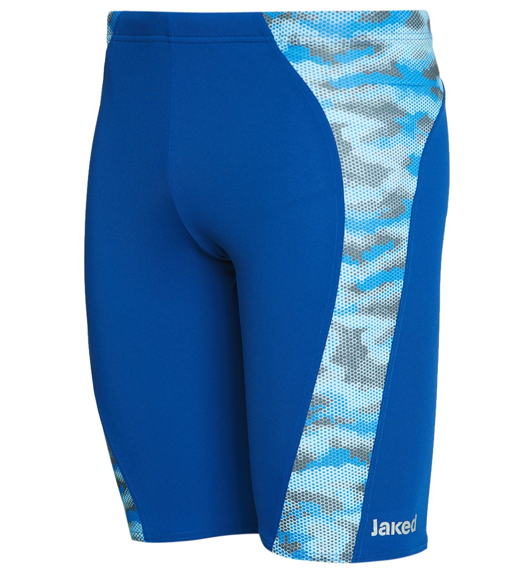 Jaked Men's Pixie Jammer Swimsuit - Blue 26 - Swimoutlet.com