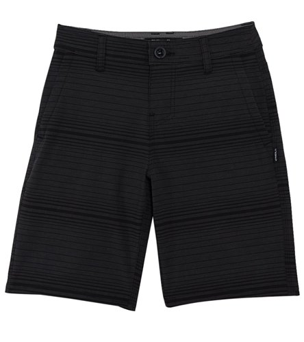 Dark Grey Heather Quiksilver Boys Big New Everyday Union Stretch Youth Walk Short 29