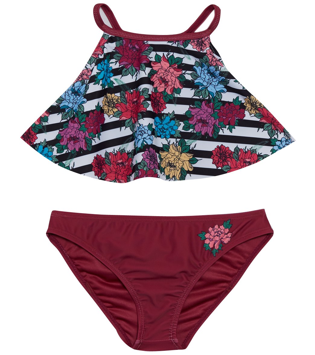 Limeapple Girls' Havana Demi Two Piece Bikini Set (Little Kid, Big Kid