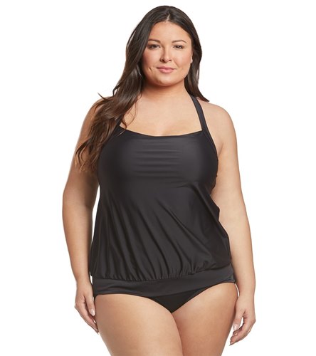 women's plus size swimsuit tops