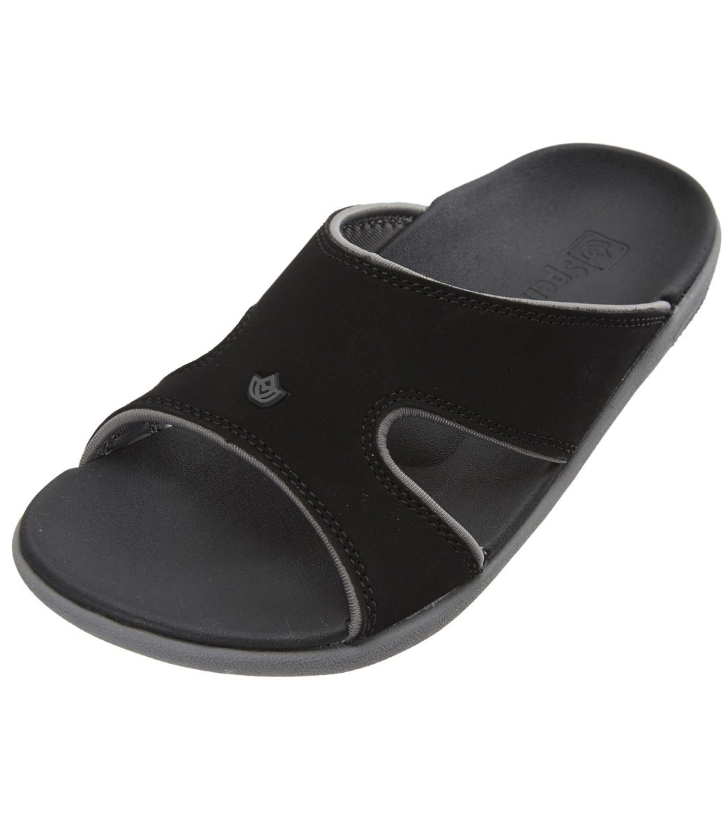 Spenco Women's Kholo Plus Slides Sandals - Onyx 11 - Swimoutlet.com