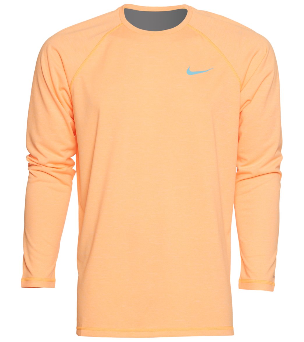 nike men's essential long sleeve hydro rash guard