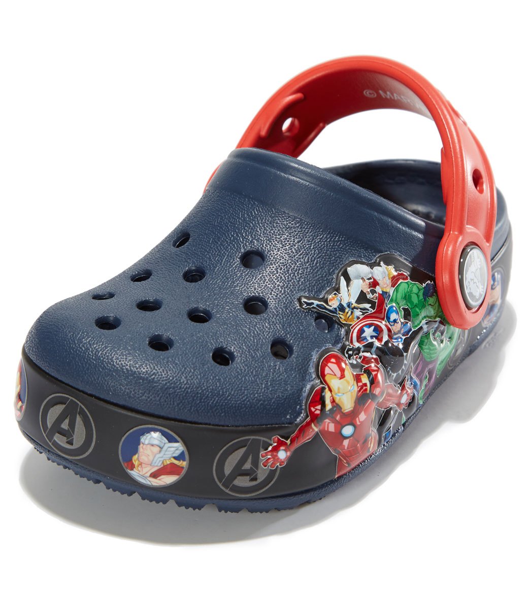 Crocs Marvel Band Light Up Clog (Toddler, Little Kid, Big