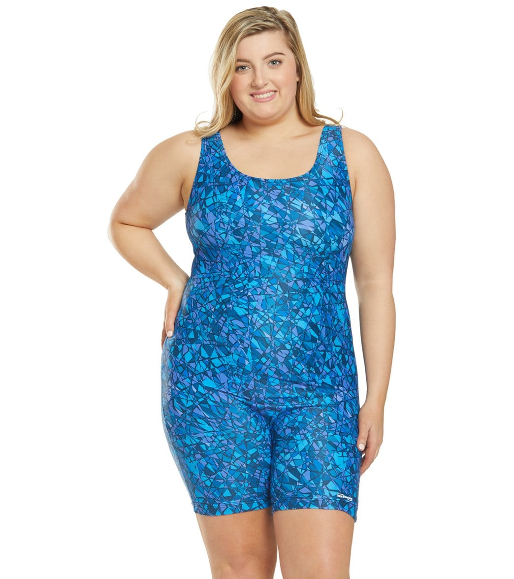 Waterpro Womens Plus Size Diamond Unitard At Free Shipping 