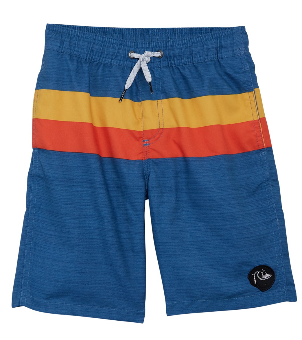 Quiksilver Boys' Mystery Bus 14 Volley Shorts Toddler - Stellar Sm 5 Size Small/Medium Polyester - Swimoutlet.com