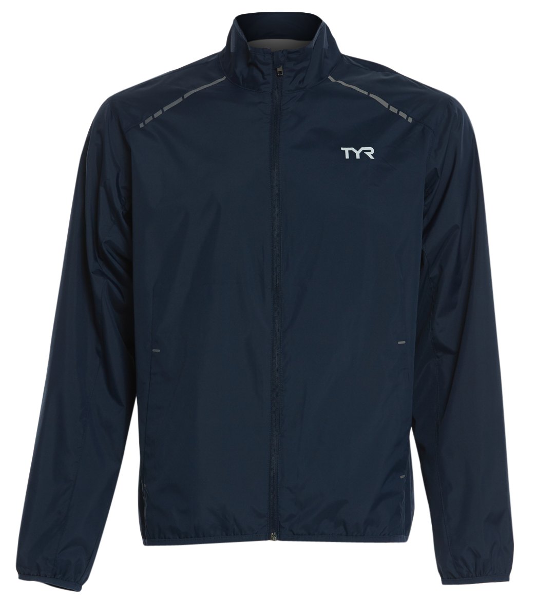 TYR Men's Alliance Windbreaker Jacket at SwimOutlet.com - Free Shipping