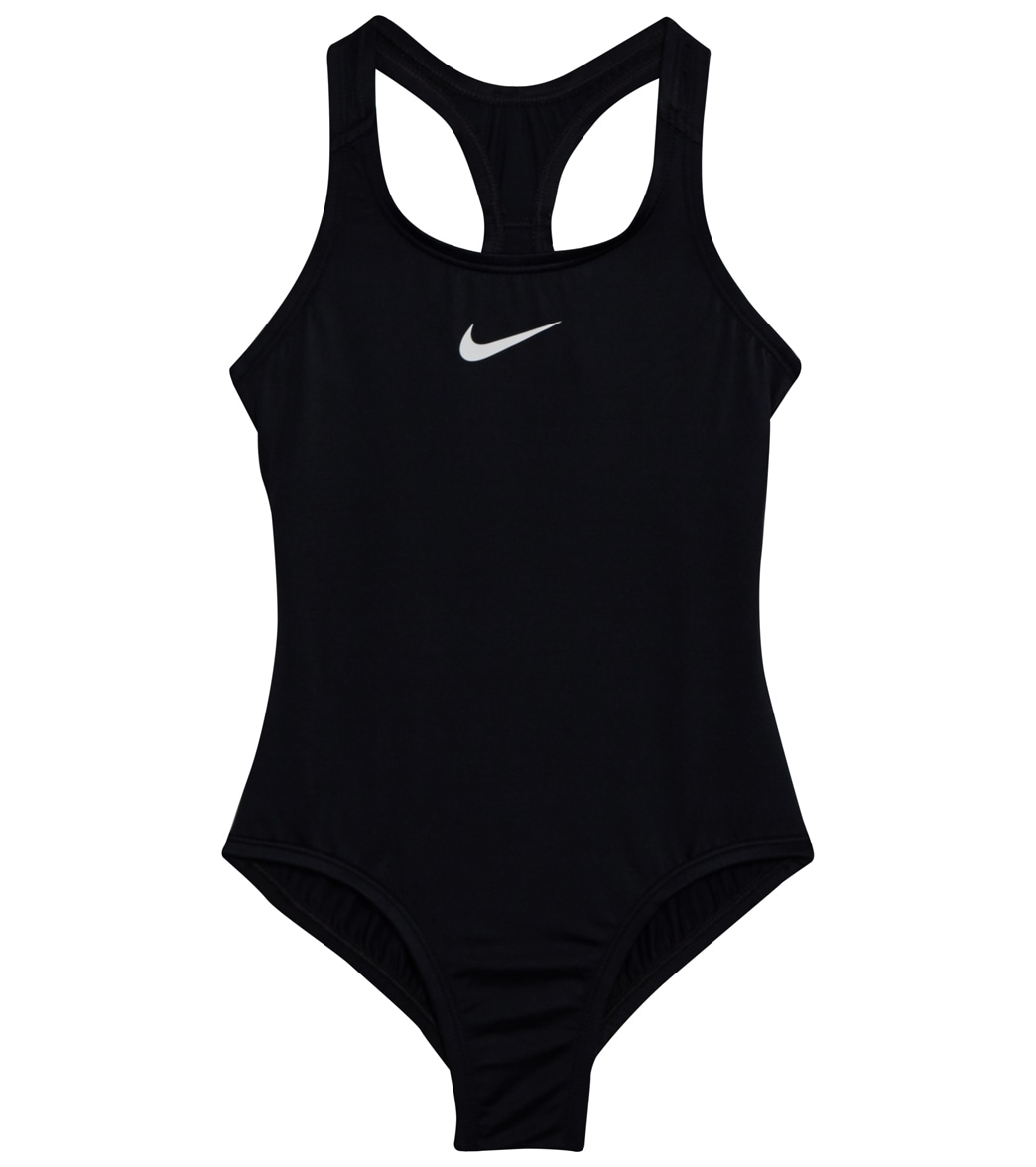 Nike Girls' Racerback One Piece Swimsuit Big Kid | eBay