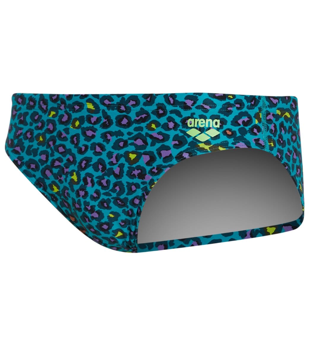 men's leopard swimwear