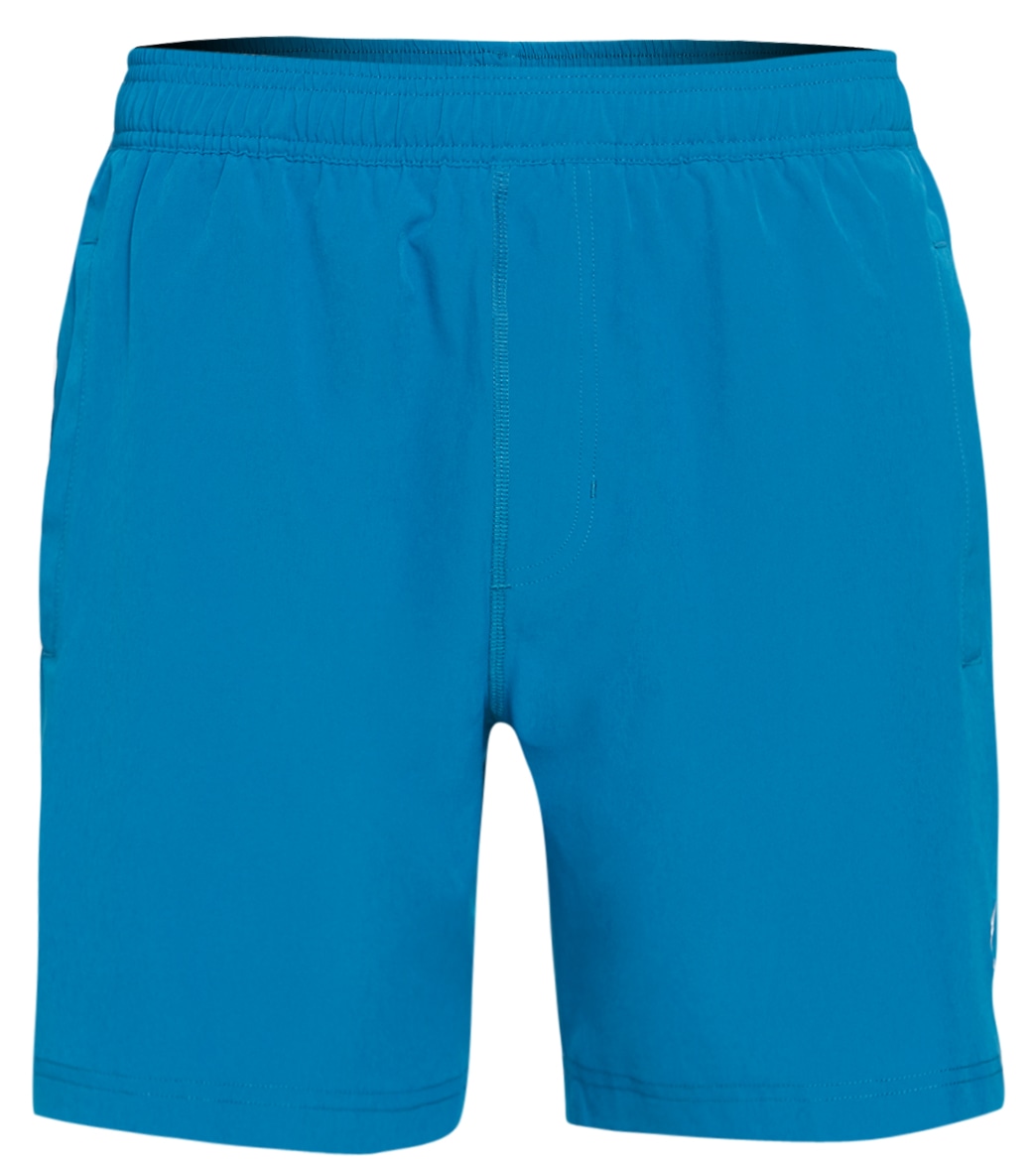 TYR Men's Sea View Land To Water Swim Short - Ocean Blue Small Size Small - Swimoutlet.com