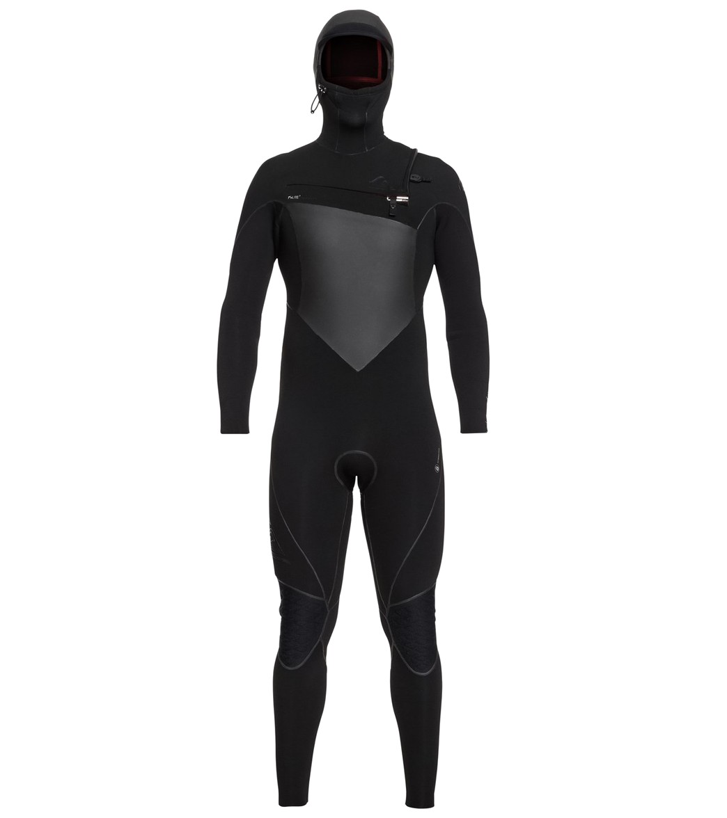 Quiksilver 5/4/3mm Highline Plus Hooded Chest Zip Wetsuit at SwimOutlet ...