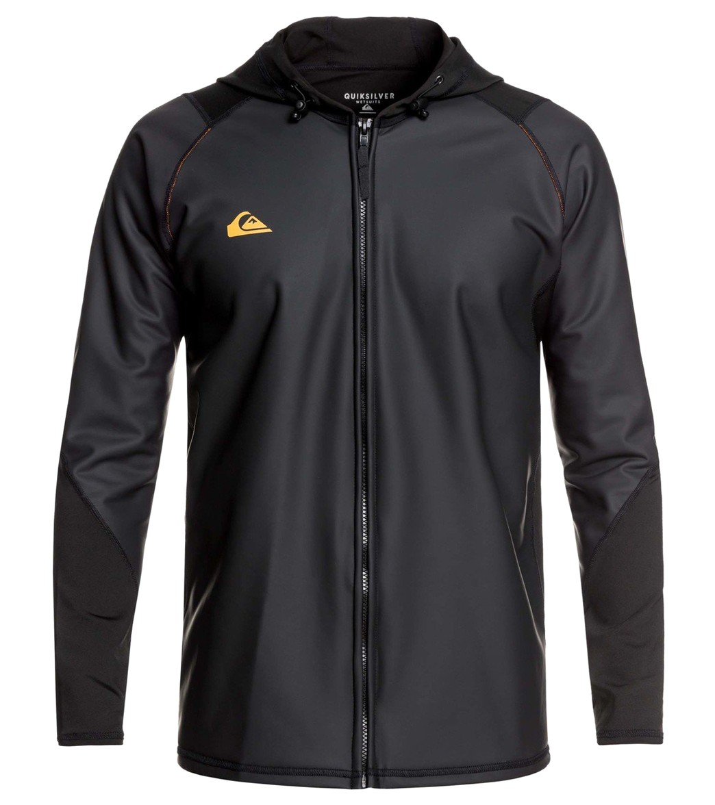 Quiksilver Waterman Paddle Long Sleeve Hooded Paddle Jacket at