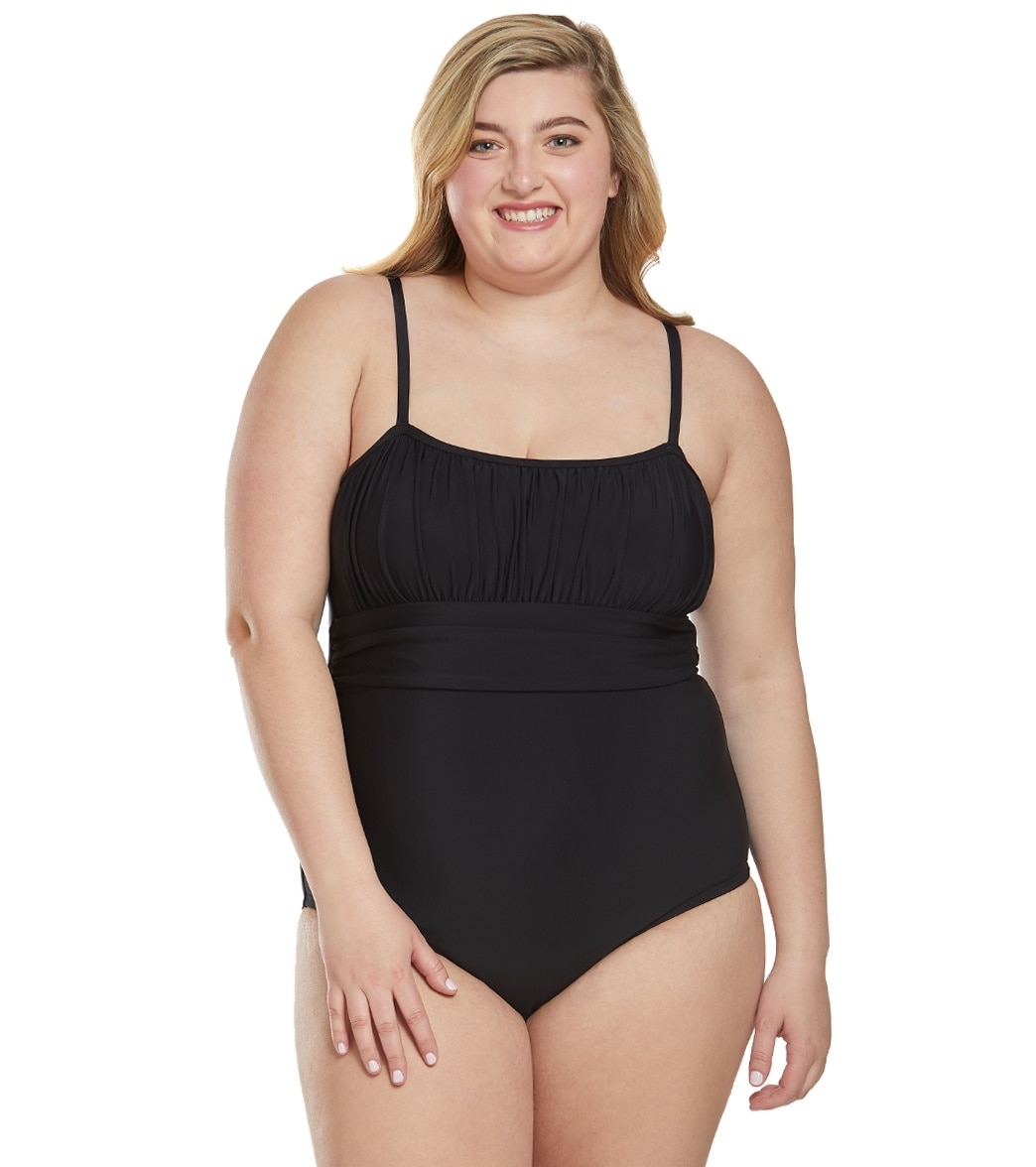 speedo tummy control swimsuit