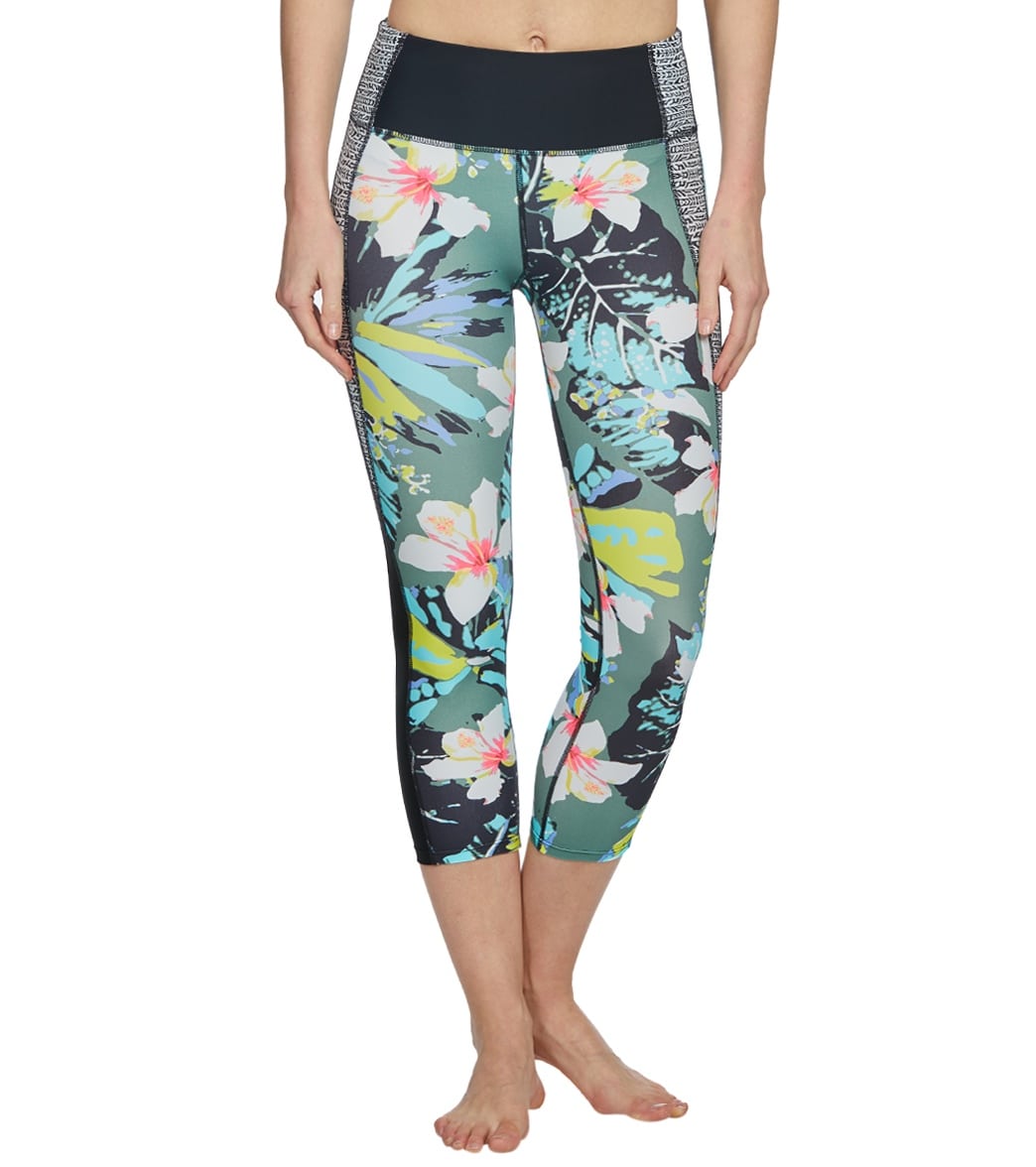 Body Glove Active Roam Oahu Capri Swim Tights at SwimOutlet.com - Free ...