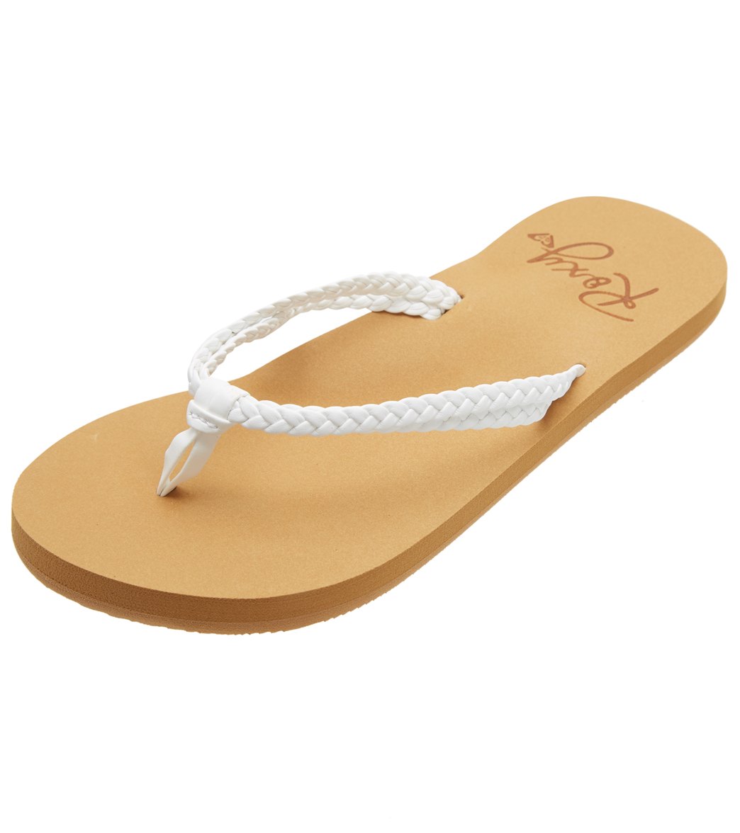 girls roxy flip flops