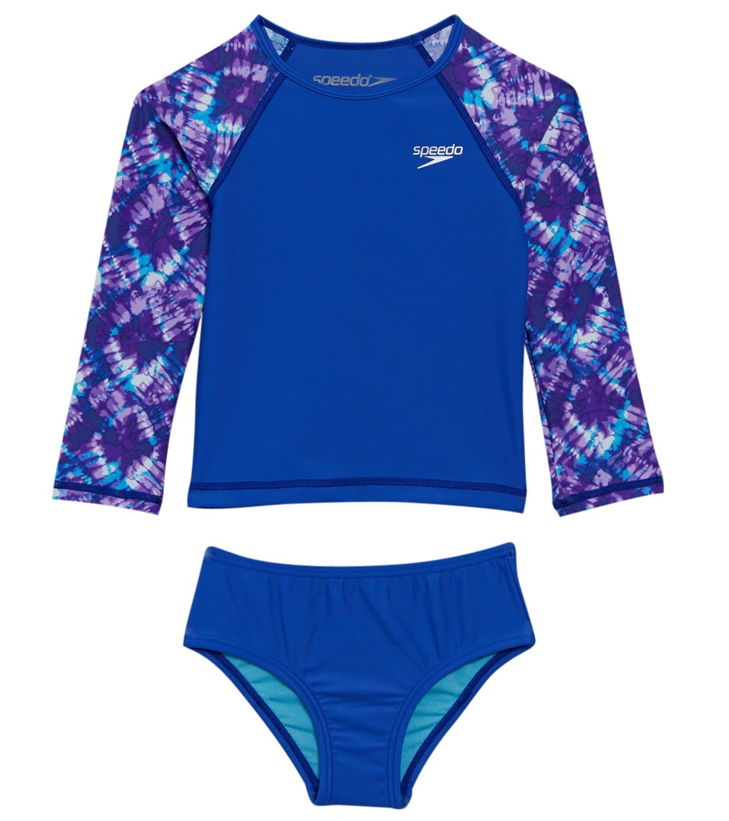 girls long sleeve swim top