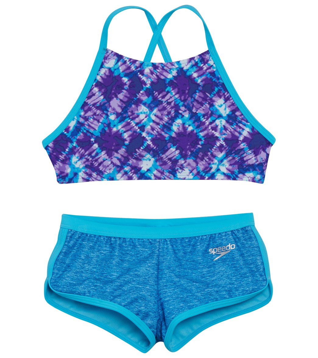 boy short girl swimwear