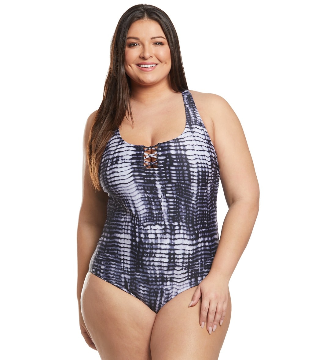 Speedo Plus Size Active Knotted 