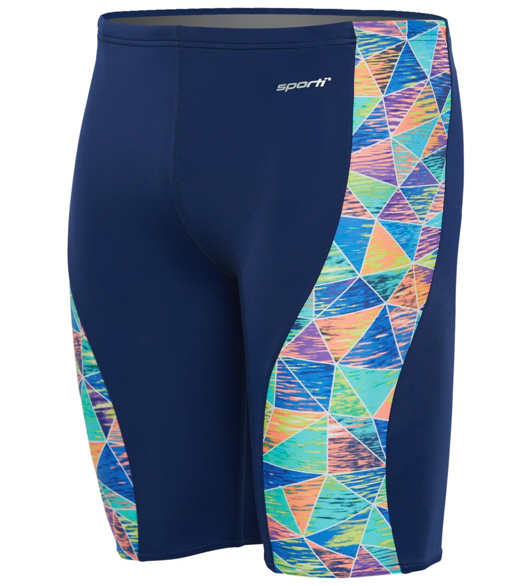 Sporti Synthesize Splice Jammer Swimsuit at SwimOutlet.com