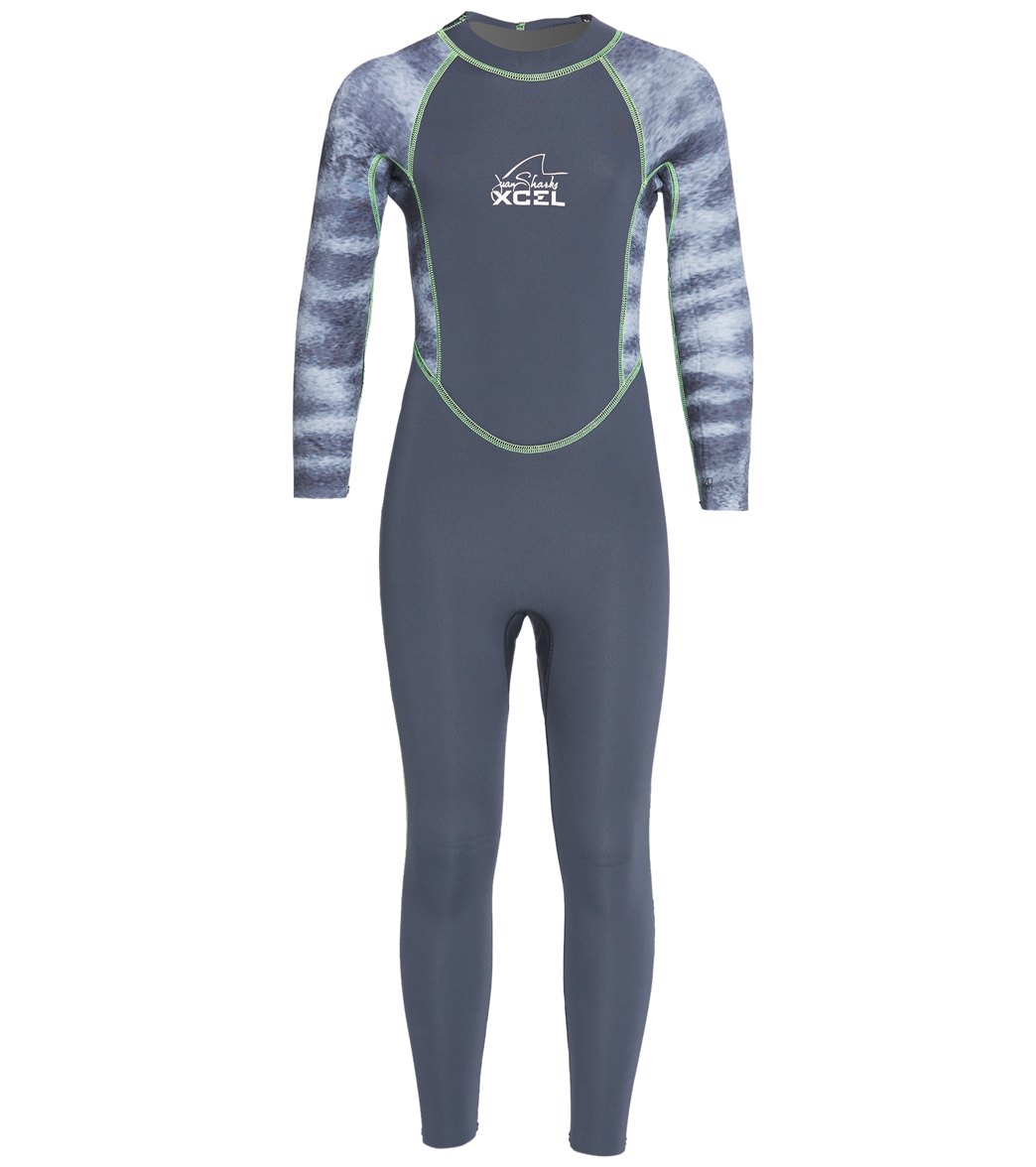 Xcel Juan Sharks 3mm Fullsuit Wetsuit (Toddler, Little Kid) at