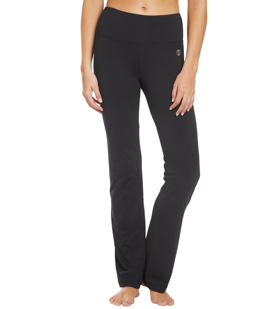 Balance Collection Barely Flare Yoga Pants at SwimOutlet.com