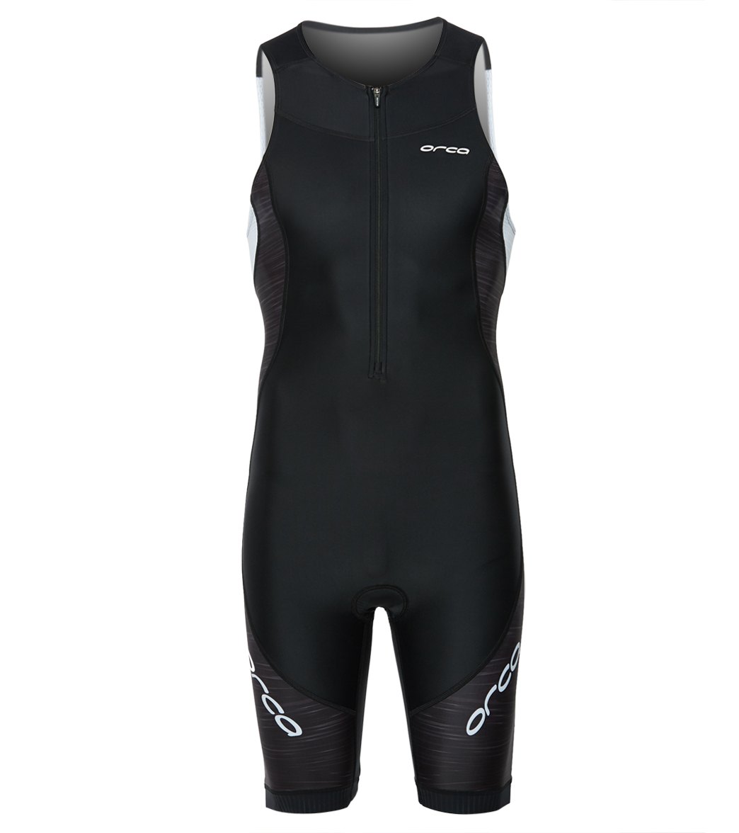 Orca Men's Core Triathlon Race Suit - Black/White Small - Swimoutlet.com