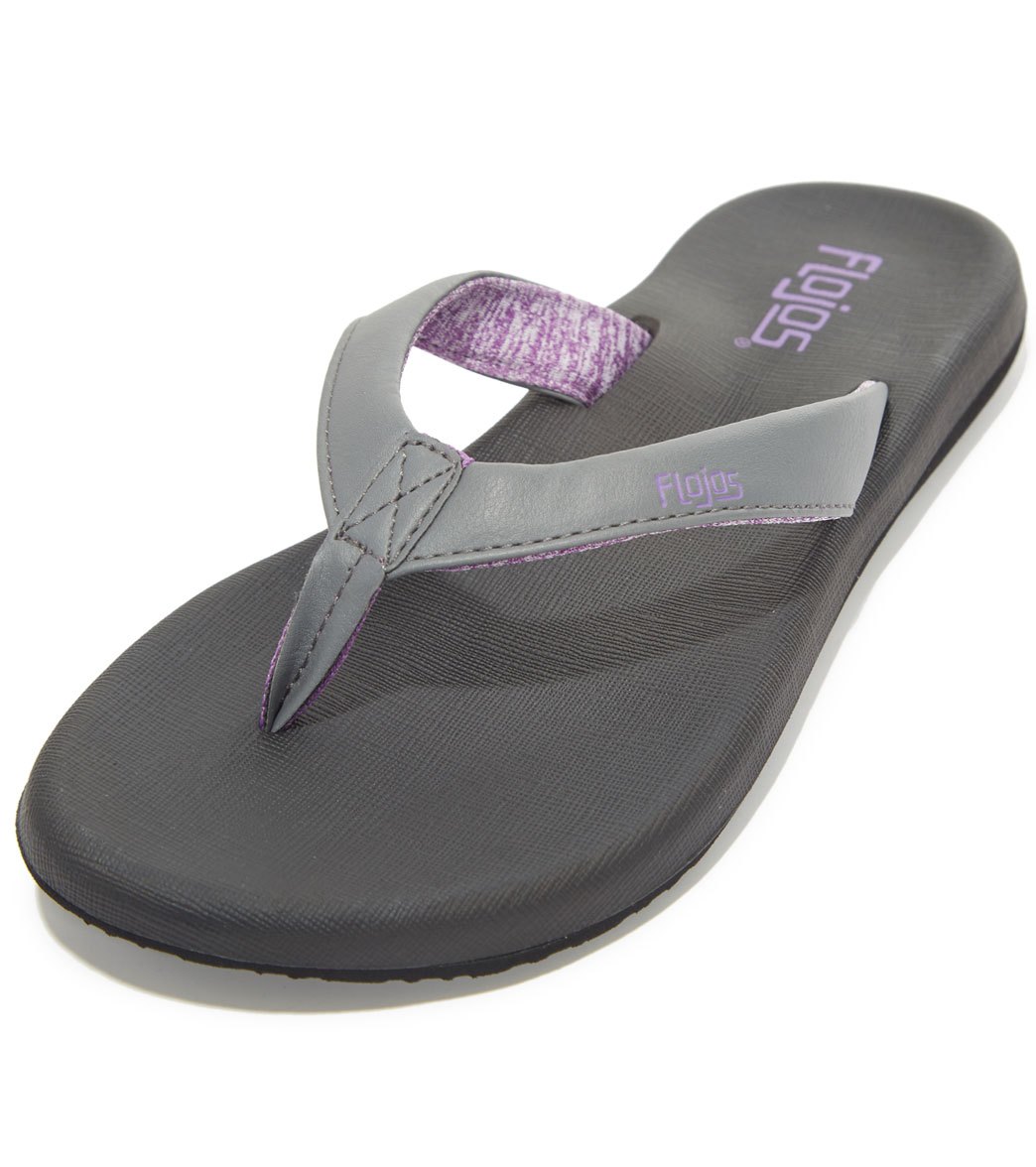 Flojos Women's Jersey Cushioned Flip Flop at SwimOutlet.com