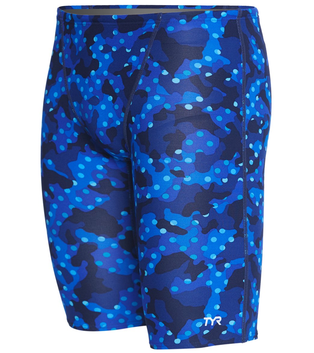 TYR Men's Cadet All Over Jammer Swimsuit at SwimOutlet.com - Free Shipping