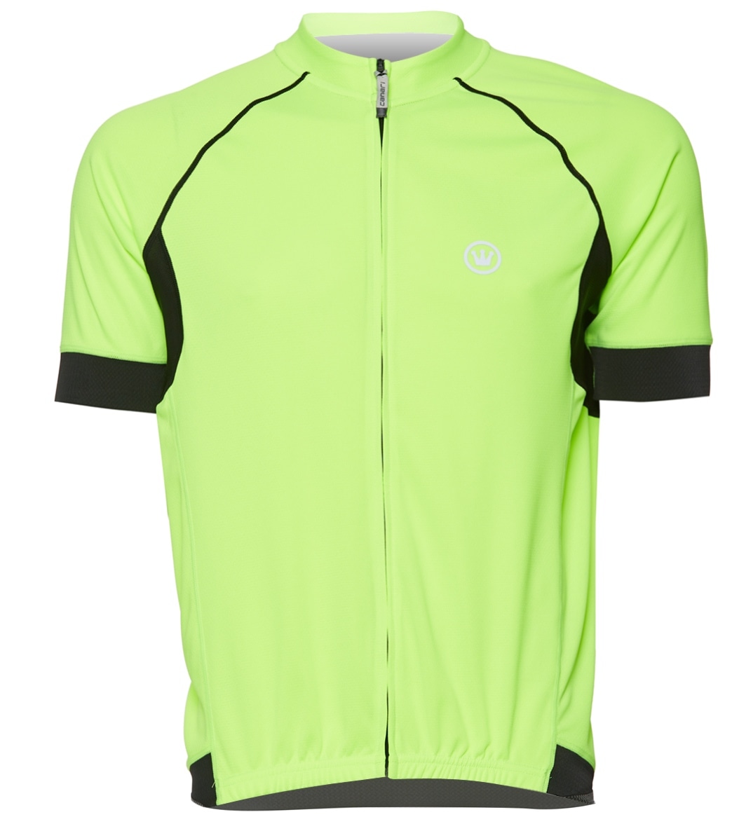 Canari Men's Aero Cycling Jersey - Good Ombre- Watermelon Small Ombre/ Polyester - Swimoutlet.com
