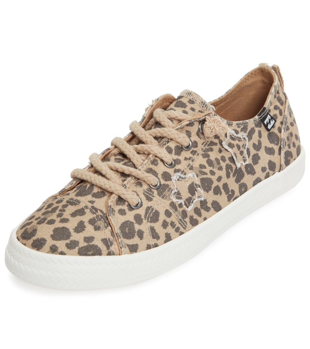 Billabong Women's Marina Casual Shoe - Cheetah 7 Cotton - Swimoutlet.com