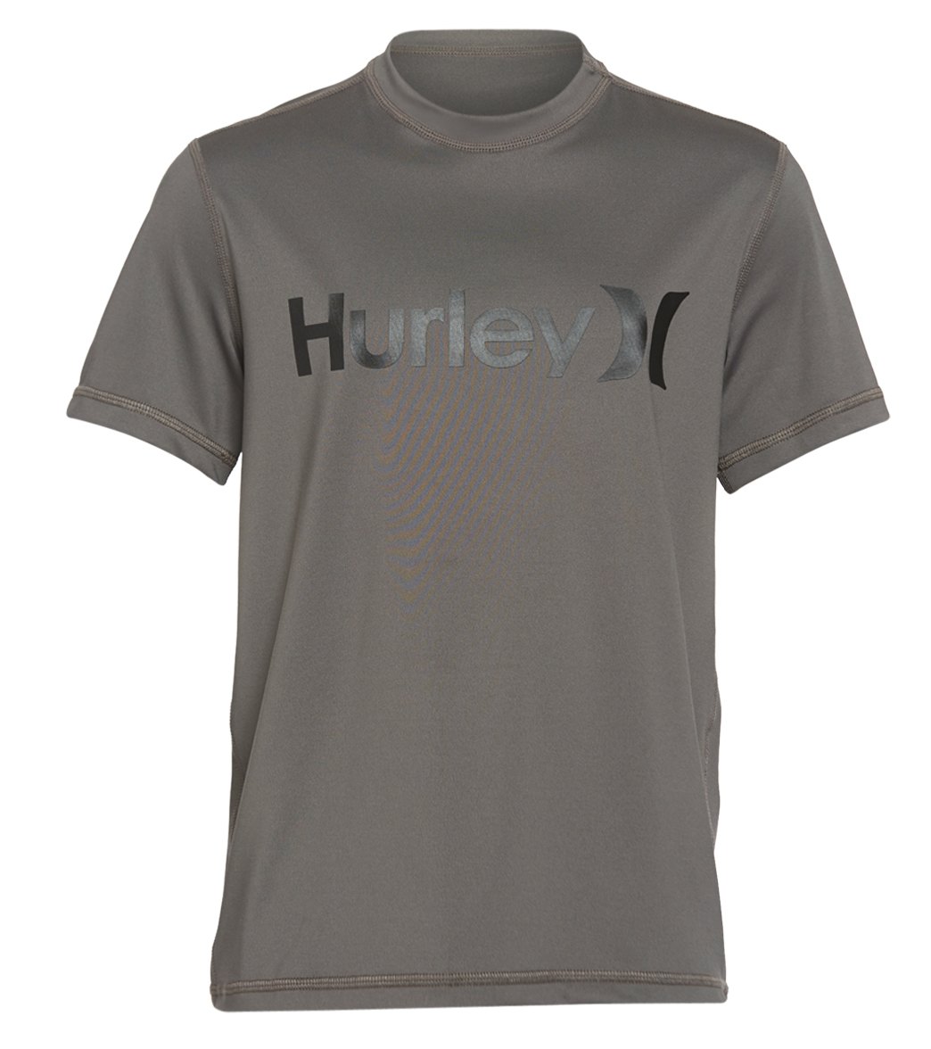 Hurley Unisex Kids One/&only Surf Shirt L//S Long Sleeve Lycra//Rash