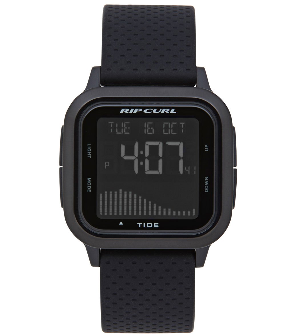 Rip Curl Next Tide Watch - Midnight W/Silicone Band - Swimoutlet.com